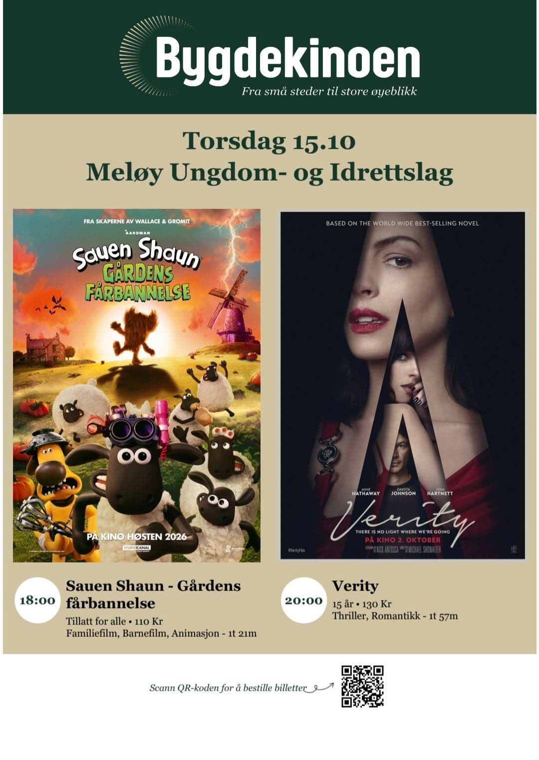 KINO 15.oktober